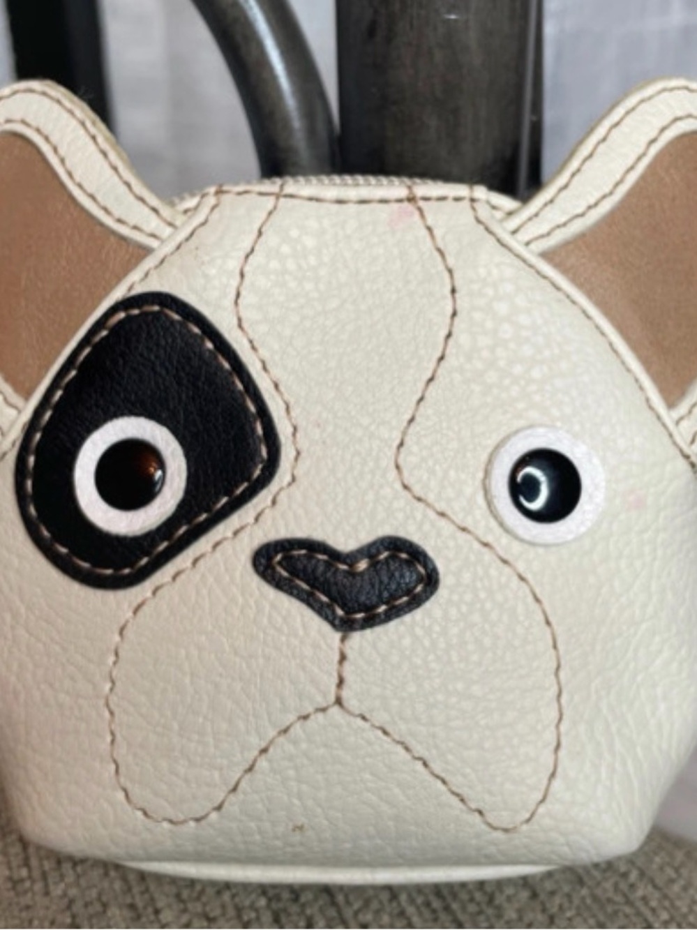 Relic French Bulldog Novelty Zip Coin Purse Walle